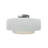 Radiance Ceramic Pleated Semi-Flush Mount-99084918-115047307-98630374