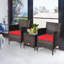 Ensemble de conversation en rotin pour patio avec coussins de 3 pièces Ailith-1653952806
