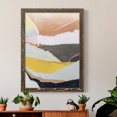 Désert du désert II - peinture sur toile encadrée