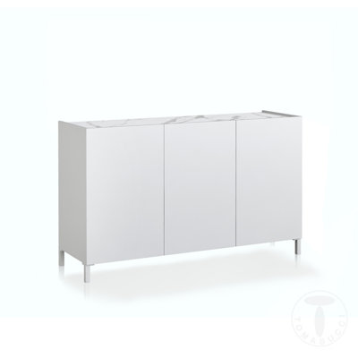 130cm Solid Wood Sideboard