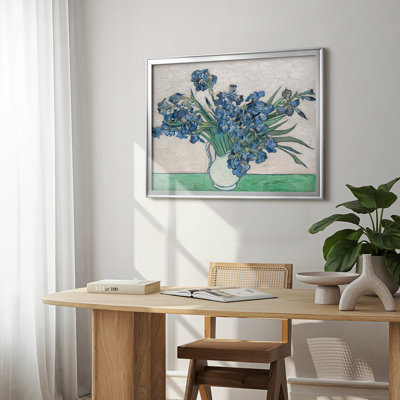 Irises-Vincent van Gogh-Framed Gallery Wrapped Canvas-1890
