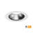 4 In. White Specular Recessed Reflector Trim