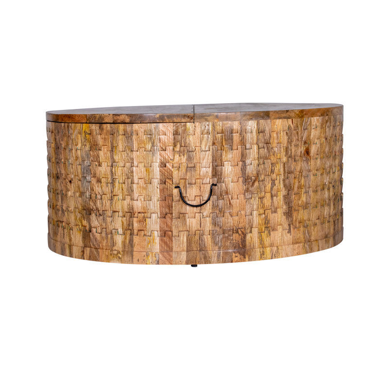Table basse Giovannah, Brun clair