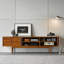 Meuble télé simple en bois massif-107439797