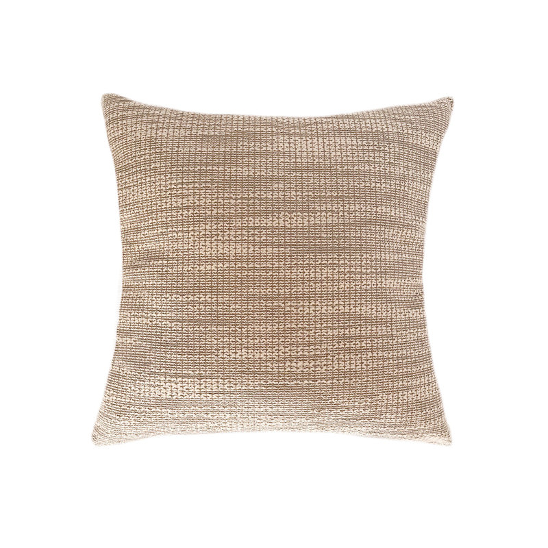 Indoor/Outdoor Pillow Cover & Insert, 24" x 24", Mocha