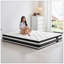 Matelas hybride à ressorts ensachés 12 pouces Oeko-Tex100