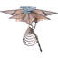 10-Light Capiz Bethleham Star with Seahorse Tree Topper