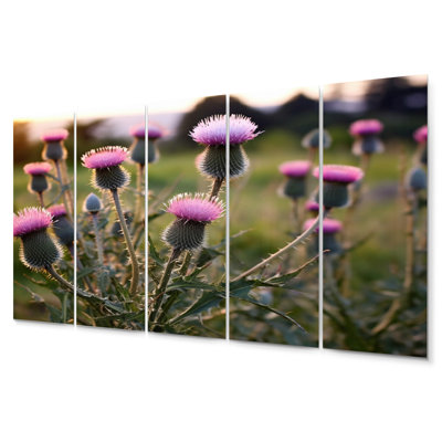 Farmhouse Plants & Flowers Wall Decor on Metal