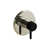 Polished Nickel/Black is out of stock selected