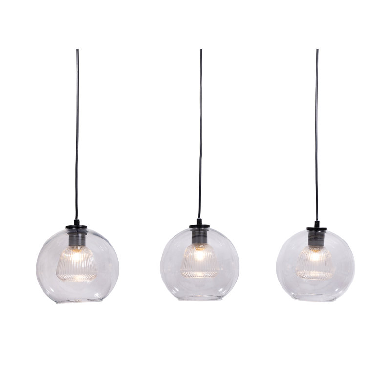 3 - Light Matte Black Pendant