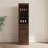 Modular Brown Walnut Buffet Cabinet For Dining - Stylish And Functional Storage Large Capacity Wine Bar With Room-813969102