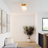 1 - Light Glass Globe Flush Mount Ceiling Light