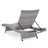 CRETE WICKER CHAISE LOUNGE