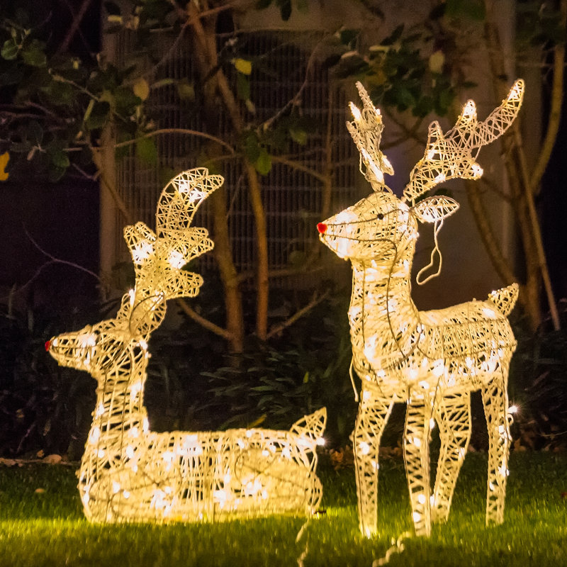 Adrienne Outdoor 100 - Bulb 428.4'' Solar Powered LED Rope String Light, Yellow