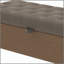 Banc de rangement avec repose-pieds Modern Modern-129931463