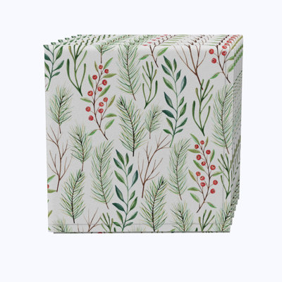 100% Cotton Floral Rectangle Napkin