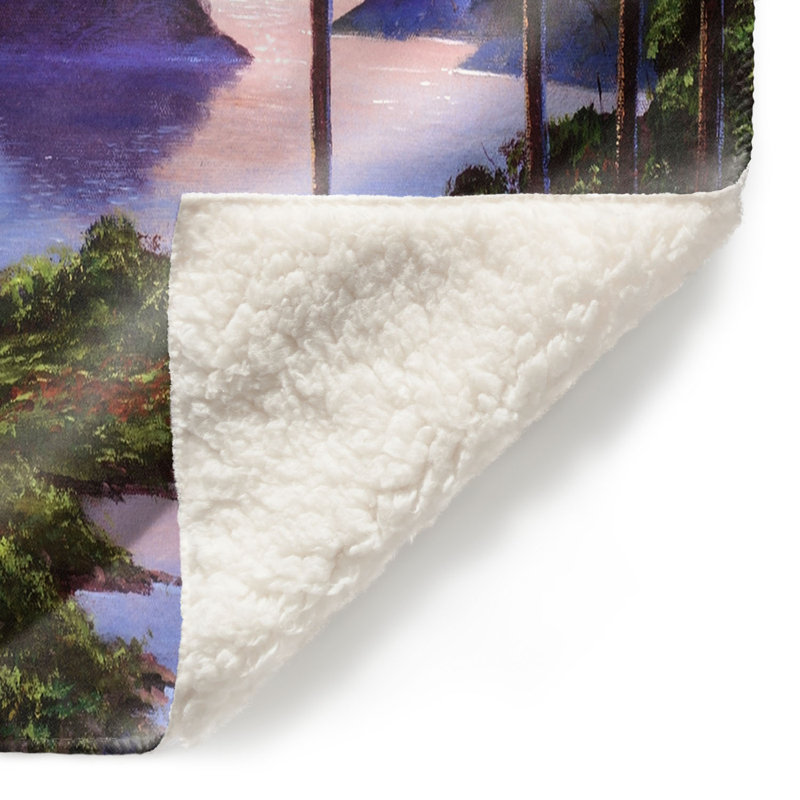  Couverture douce en sherpa, 51 po x 60 po