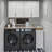 60" Laundry Room Wall Cabinets and 27.6" x 57" Washer and Dryer Countertop Set-125400697-125400704