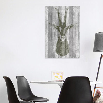 Rustic Bust I by Jennifer Goldberger - Wrapped Canvas Print