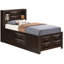 Lit simple avec rangement Marilla G1525G-TSB3