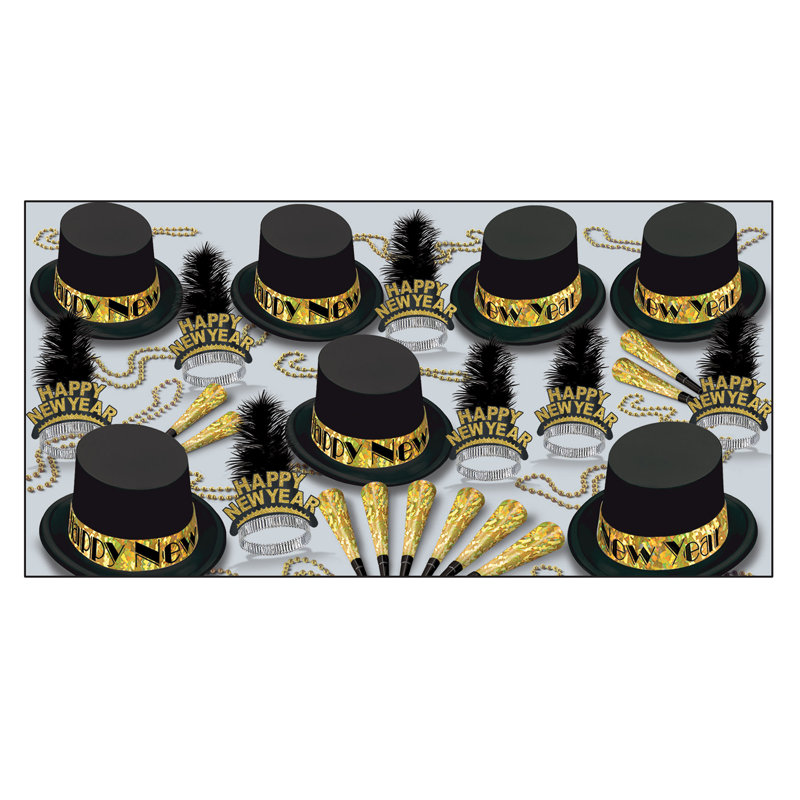 Ensemble de chapeau de dessus, Or