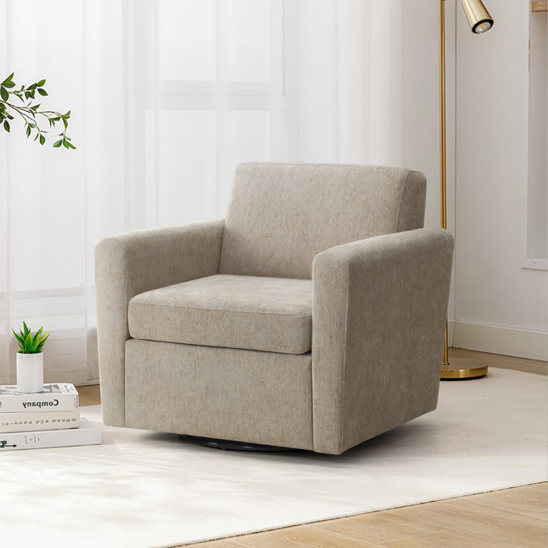 Chaise pivotante Seth, Brown