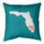 Dark Teal/White