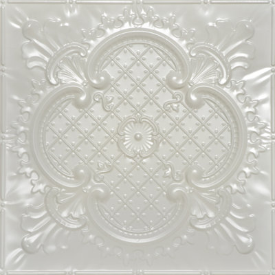 Carreau de plafond en étain 2 pi x 2 pi Majestic