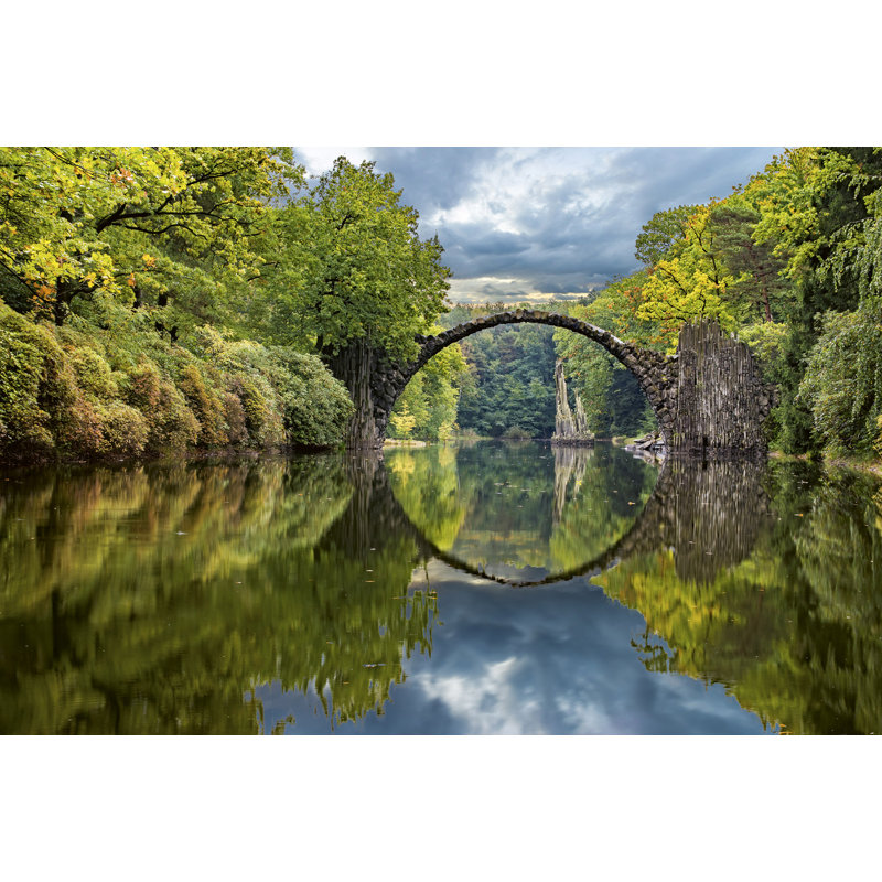 Arch Bridge Wall Mural