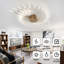 Acrylic LED Semi Flush Mount-310398634