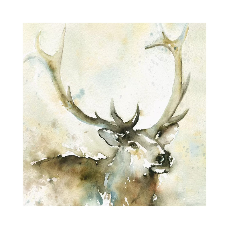 Emerging From The Mist by Carol Robinson - Painting on Canvas, Wrapped Canvas, 45.72 cm H x 45.72 cm W x 1.91 cm D