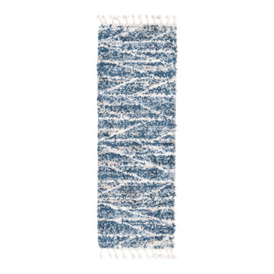 Serenity Shag Geometric Indoor Rug