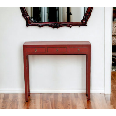 37'' Solid Wood Console Table
