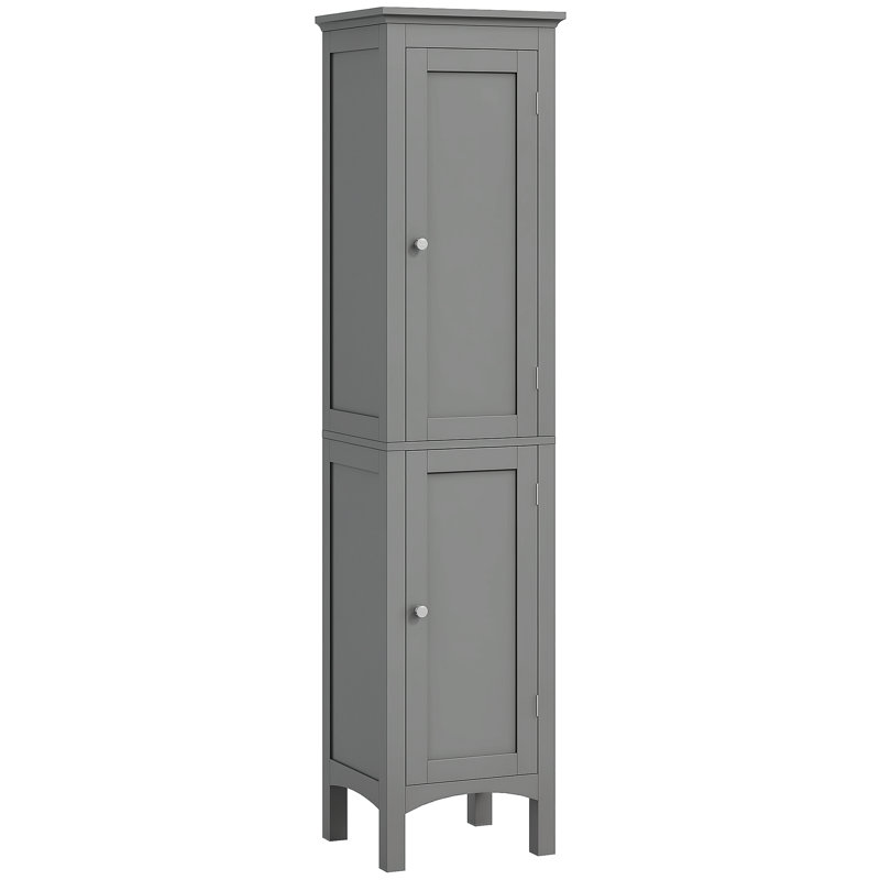 Armoire de salle de bain Betrice, Gris