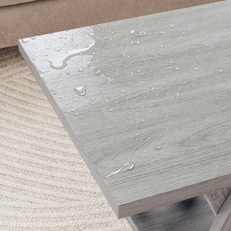 Table basse Zarita, Gris