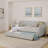 Twin Size Upholstery Daybed With Twin Size Pop-Up Trundle And USB Charging Design-908227286