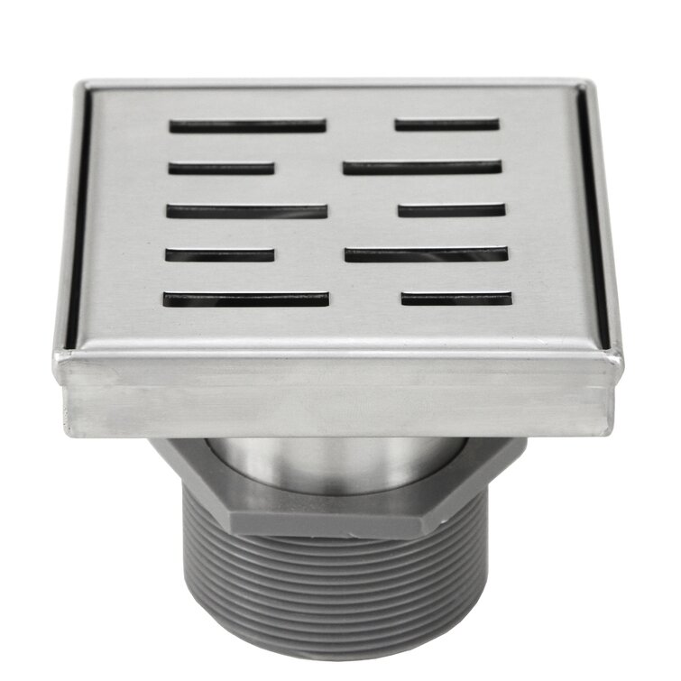  Shower Floor Drain Stainless Steel Square Shower Floor