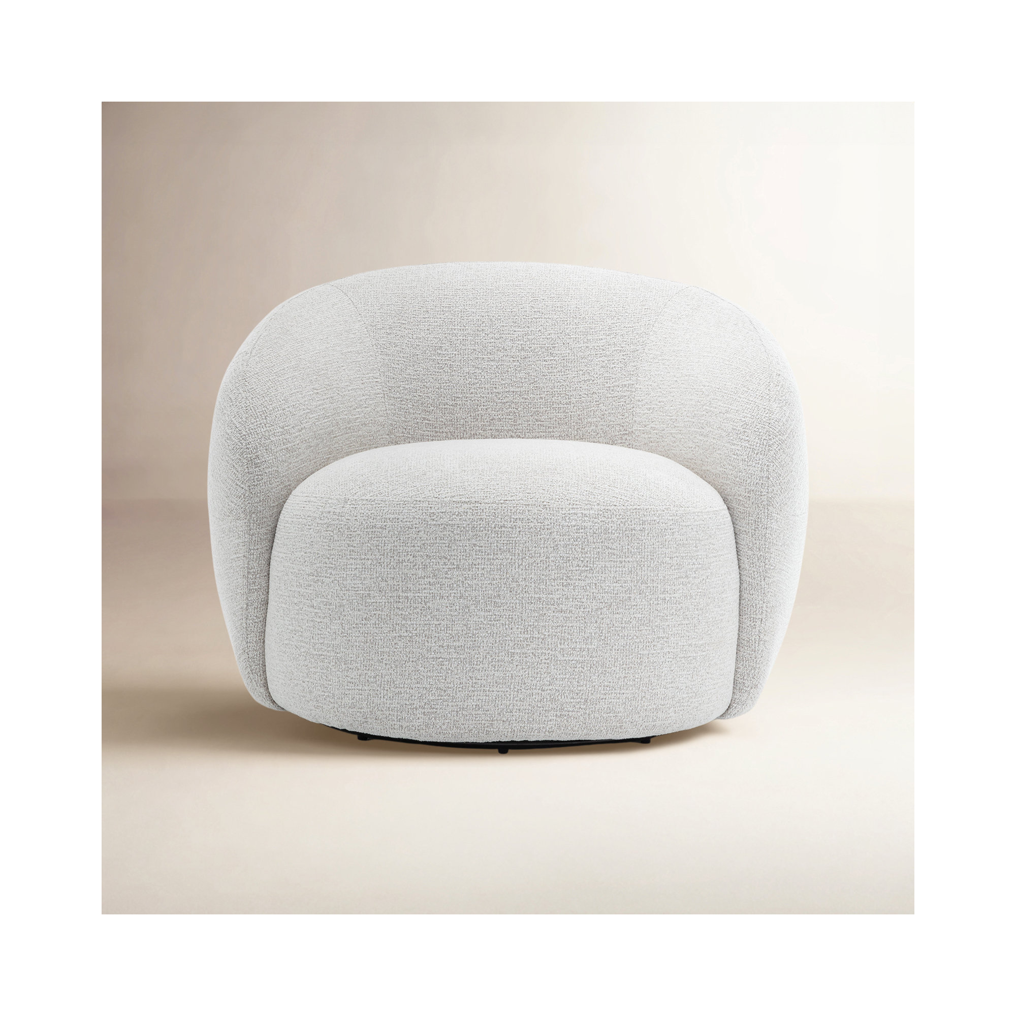Simona Upholstered Swivel Chair