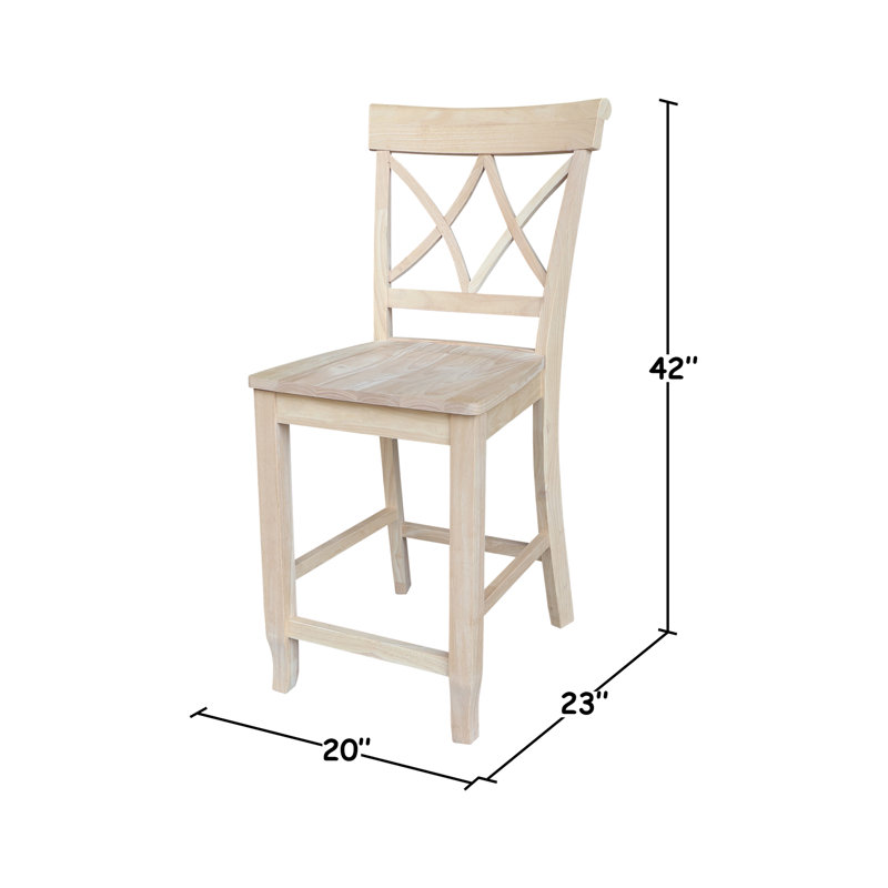 Tabouret de comptoir 24 po Delfreda