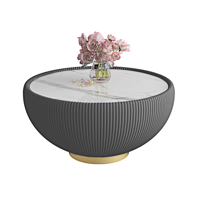 Table basse ronde