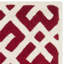 Teresita Sanaz Geometric HandTufted Wool Red/Ivory Area Rug-19272106