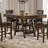 Ferrara 2-Drawer Counter Height Table