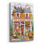 Art mural en verre Epic Art «Alphabet Shop Vertical» par Gale Pitt, 12 po x 16 po-250284885