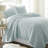 All Season Lightweight Soft Damask Quilt Set by Simply Soft-1070869098-1070869077