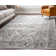  Tapis gris ivoire moderne Zazzle Argos