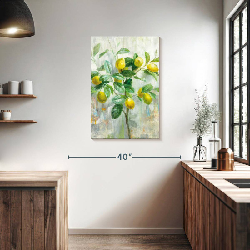 Harnek citron branche, H 36 po x l 24 po