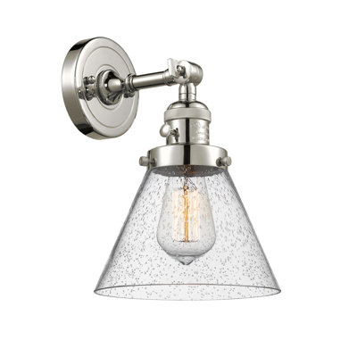 Cone 1 Light Sconce