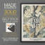 Imprimé encadré en bois massif de la série Dccxx de William Morris-1746307142-1746307148