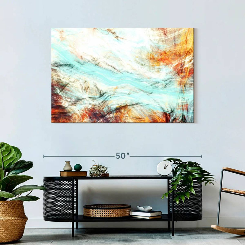 Avery Abstract Wisps, 30" H x 45" W