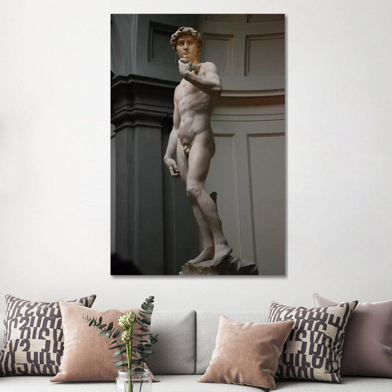 David by Michelangelo - Wrapped Canvas Print, 152.5 cm H x 101.5 cm W